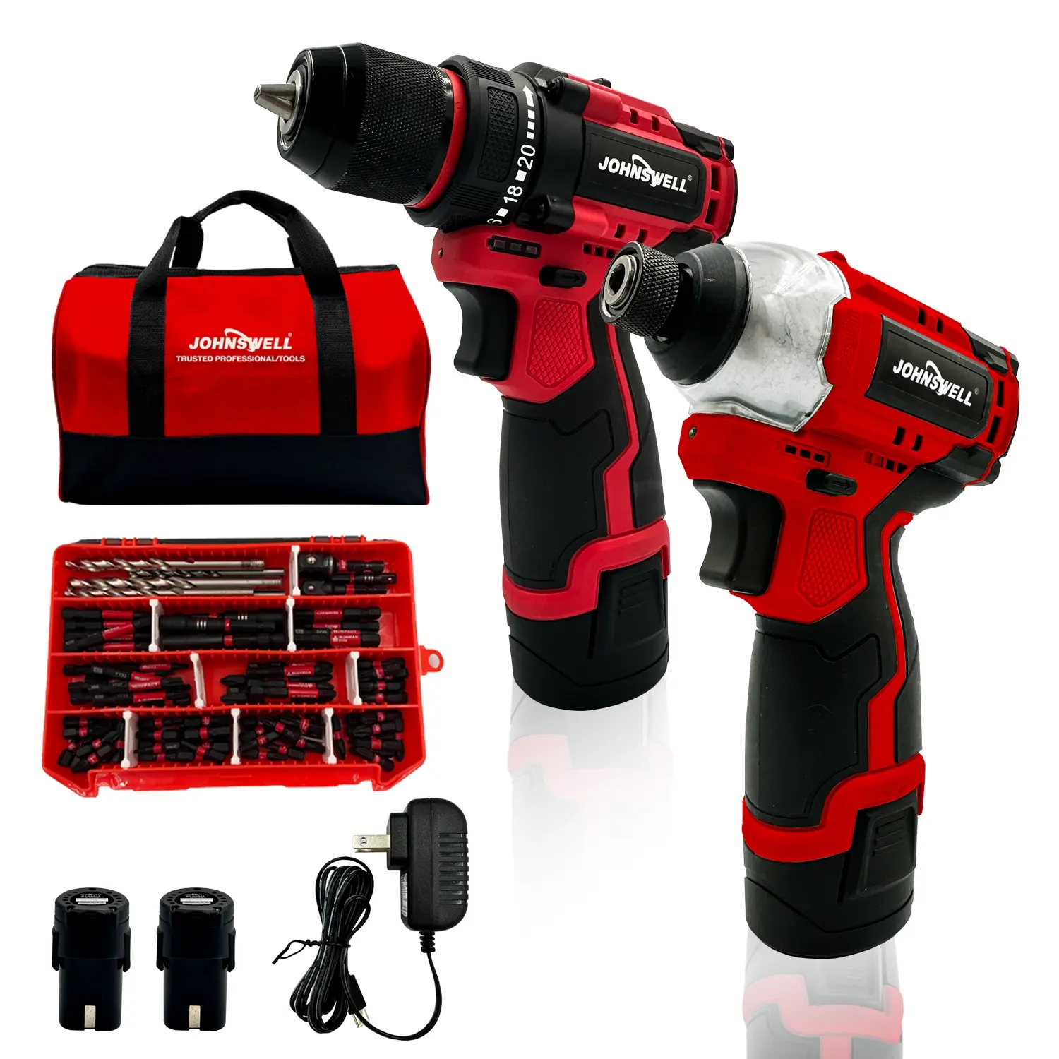DS121558 12V  Cordless  Drill/Screwdriver Combo Kits